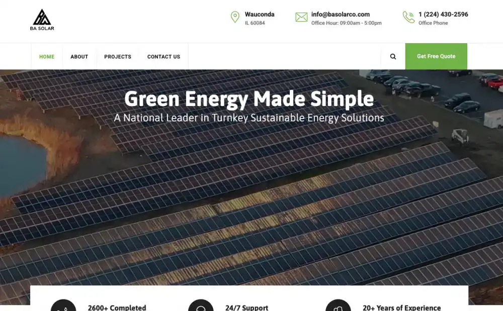 BA Solar Company