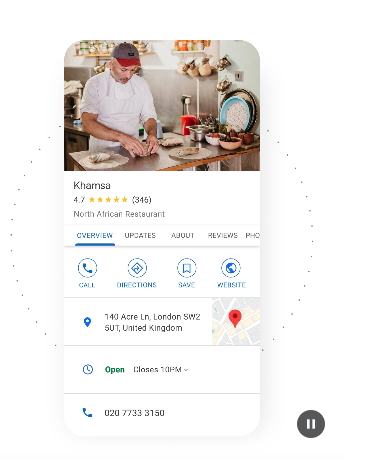 Google Free Business Profile Ad