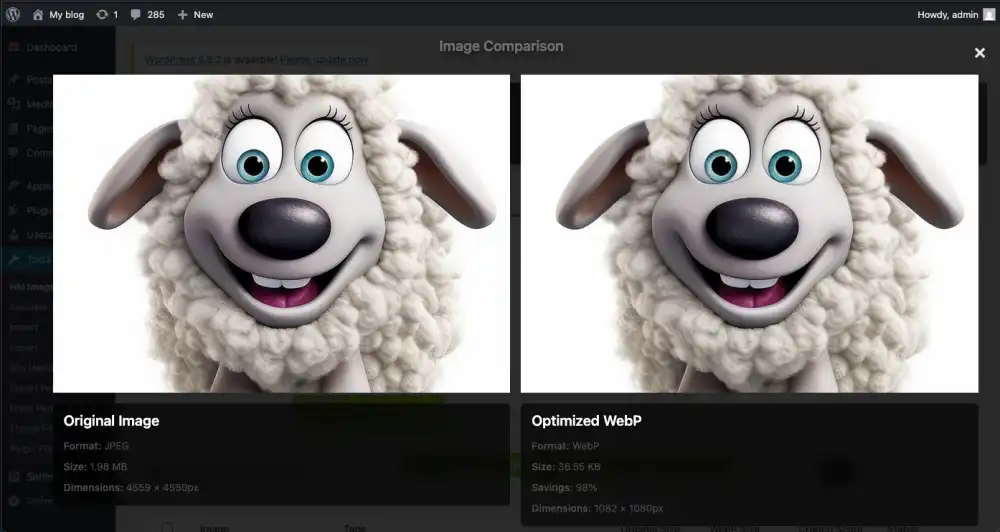 image comparison