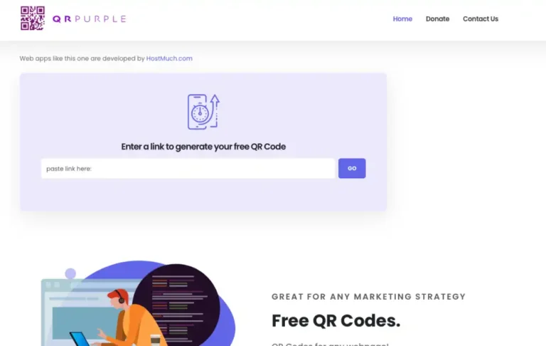 QR Purple