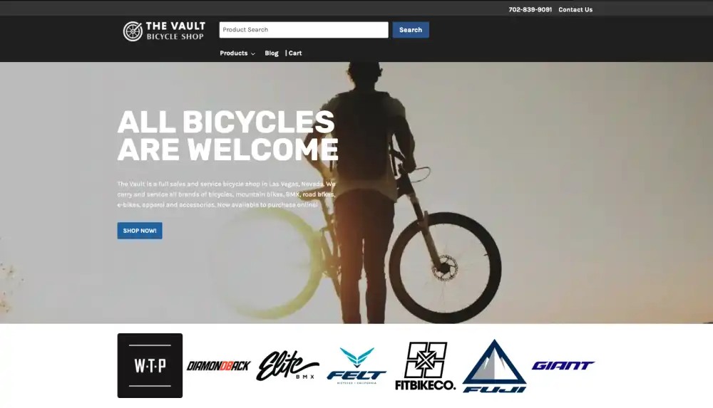 The vault bicycle shop