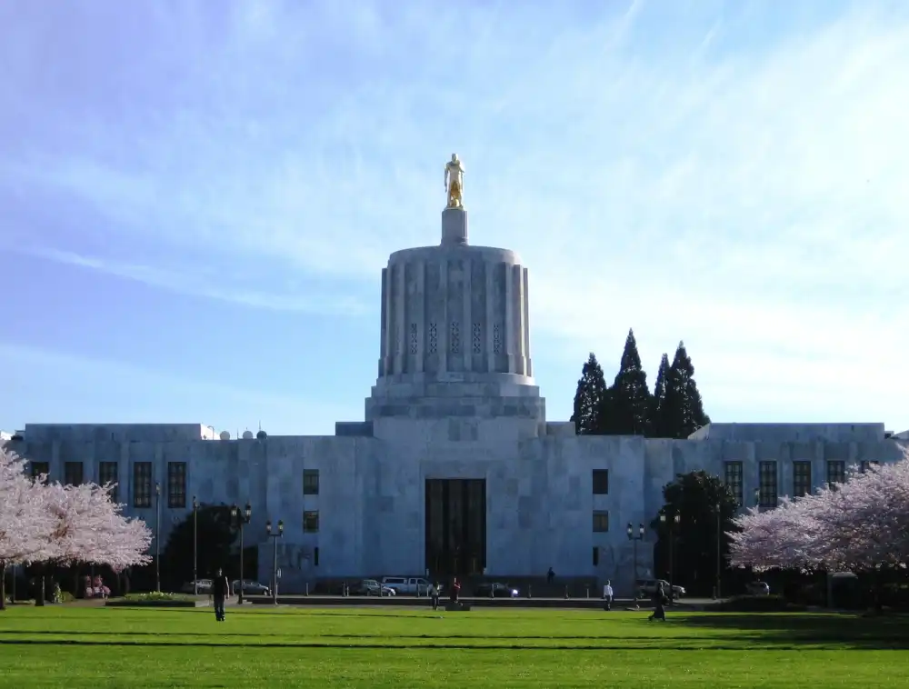 Image showing Oregon State Capitol